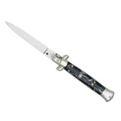 Couteau Automatique Façon Corne Manche 18 Cm - 2133