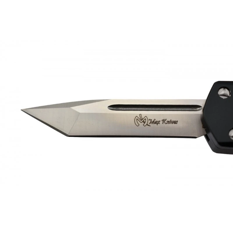 Couteau Automatique Max Knives MKO35TMINI Tanto D2 Avec Clip – Image 4