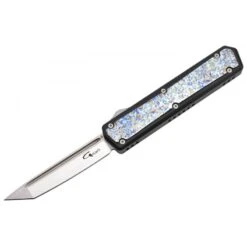 Couteau Automatique OTF Golgoth G6T D2/alu Insert Titane