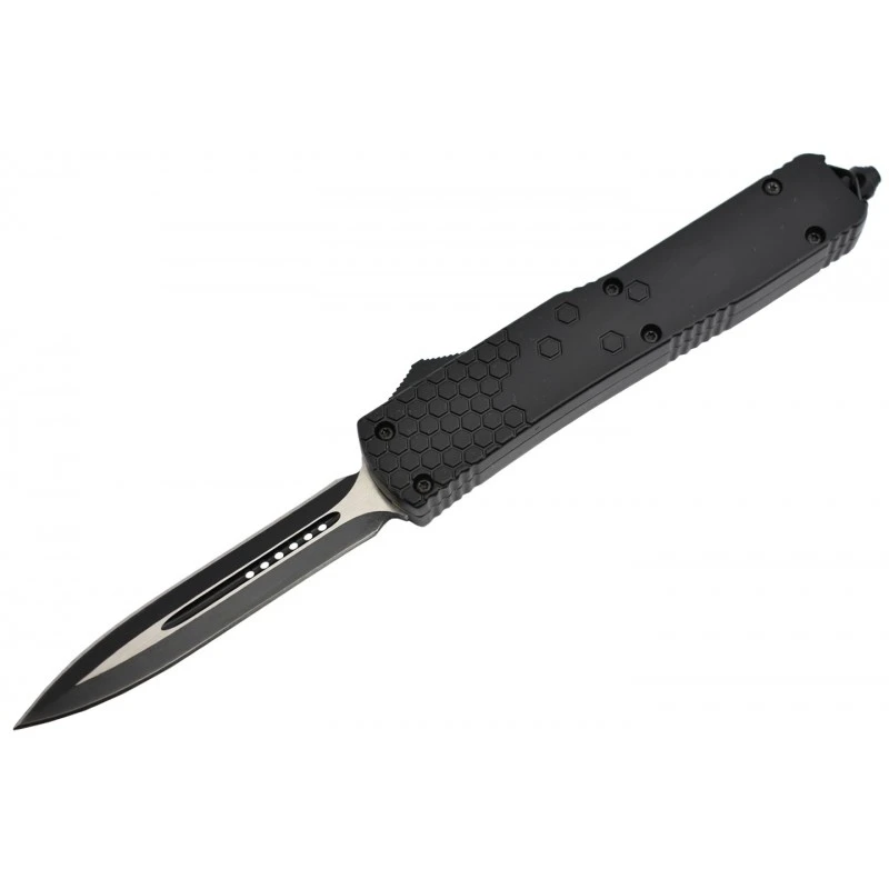 Couteau Automatique OTF Max Knives MKO45 Double Tranchant Aluminium Nid D'abeille