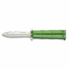 Couteau Papillon Albainox Balisong Manche Vert