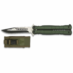 Couteau Papillon K25 Vert Lame 103mm 02130