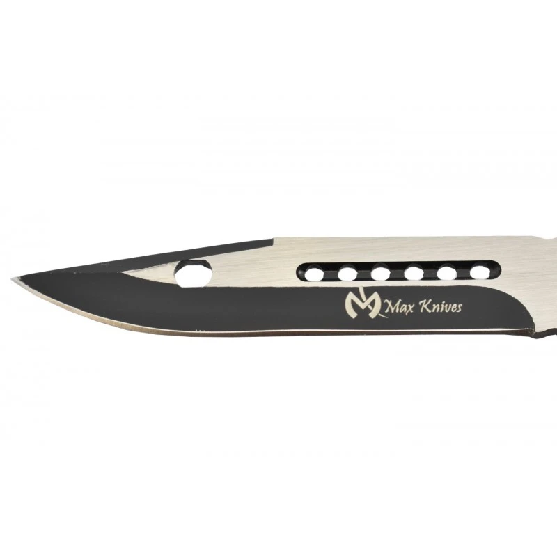 Couteau Papillon Max Knives P49 3Cr13 Aluminium Anodisé Noir – Image 2