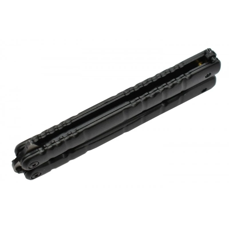 Couteau Papillon Max Knives P49 3Cr13 Aluminium Anodisé Noir – Image 4