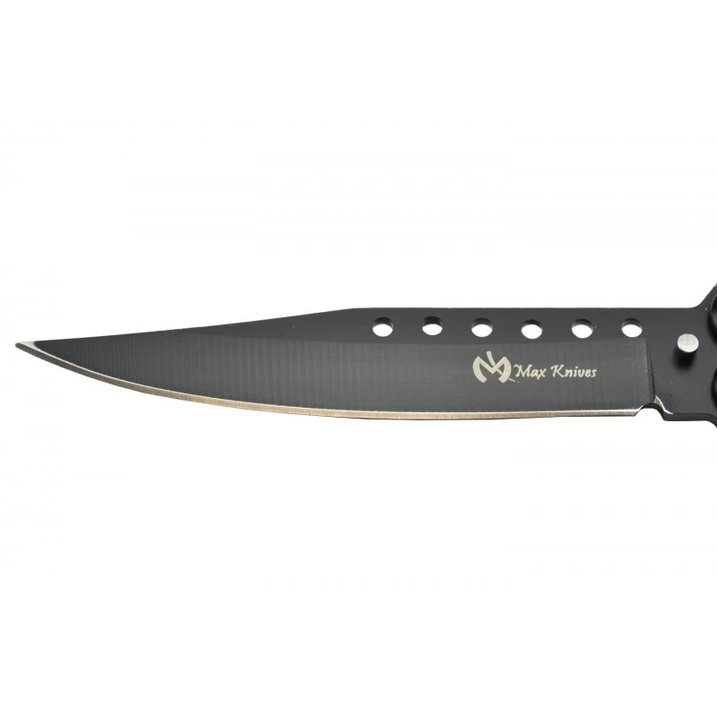 Couteau Papillon Max Knives P52B 3Cr13 Acier Noir – Image 2
