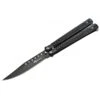 Couteau Papillon Max Knives P54B 3Cr13 Acier Noir