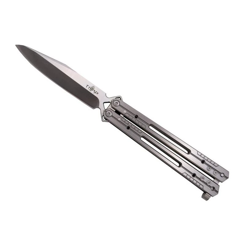 Couteau Papillon Third 13cm Tout Inox Satiné - K2920B