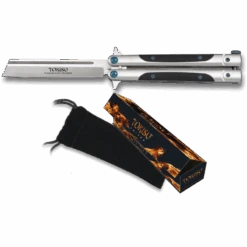 Couteau Papillon Tokisu 02174 Lame Droite 10cm