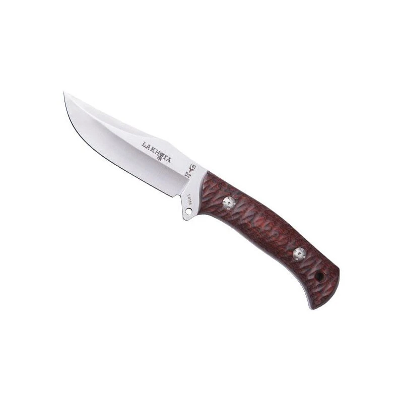 Poignard Muela Lakhota Micarta Marron 12cm Inox
